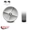 Service Caster SCC -8" Semi Steel Cast Iron Wheel Only w/Ball Bearing-1/2" Bore - 1400 lbs Cpty SCC-SSB820 - alternate 3